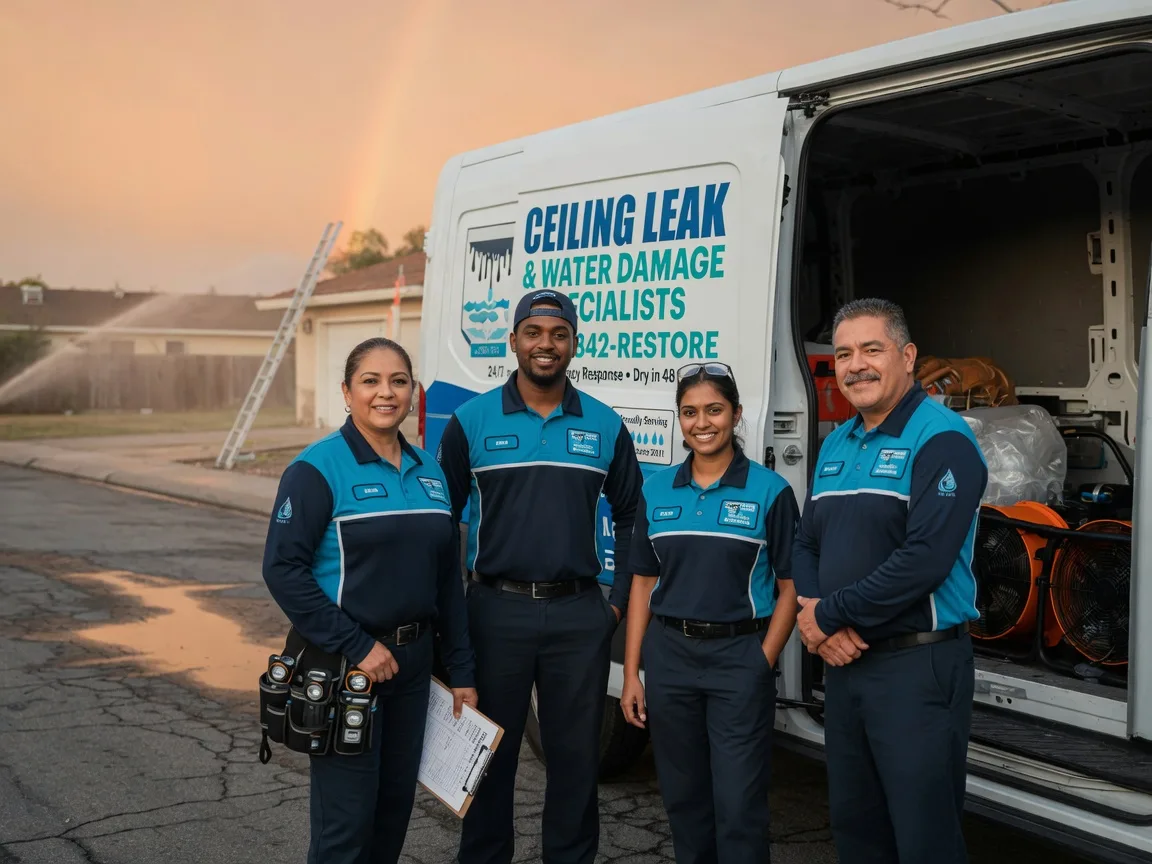 Ceiling Leak Cleanup company in Horner, WV