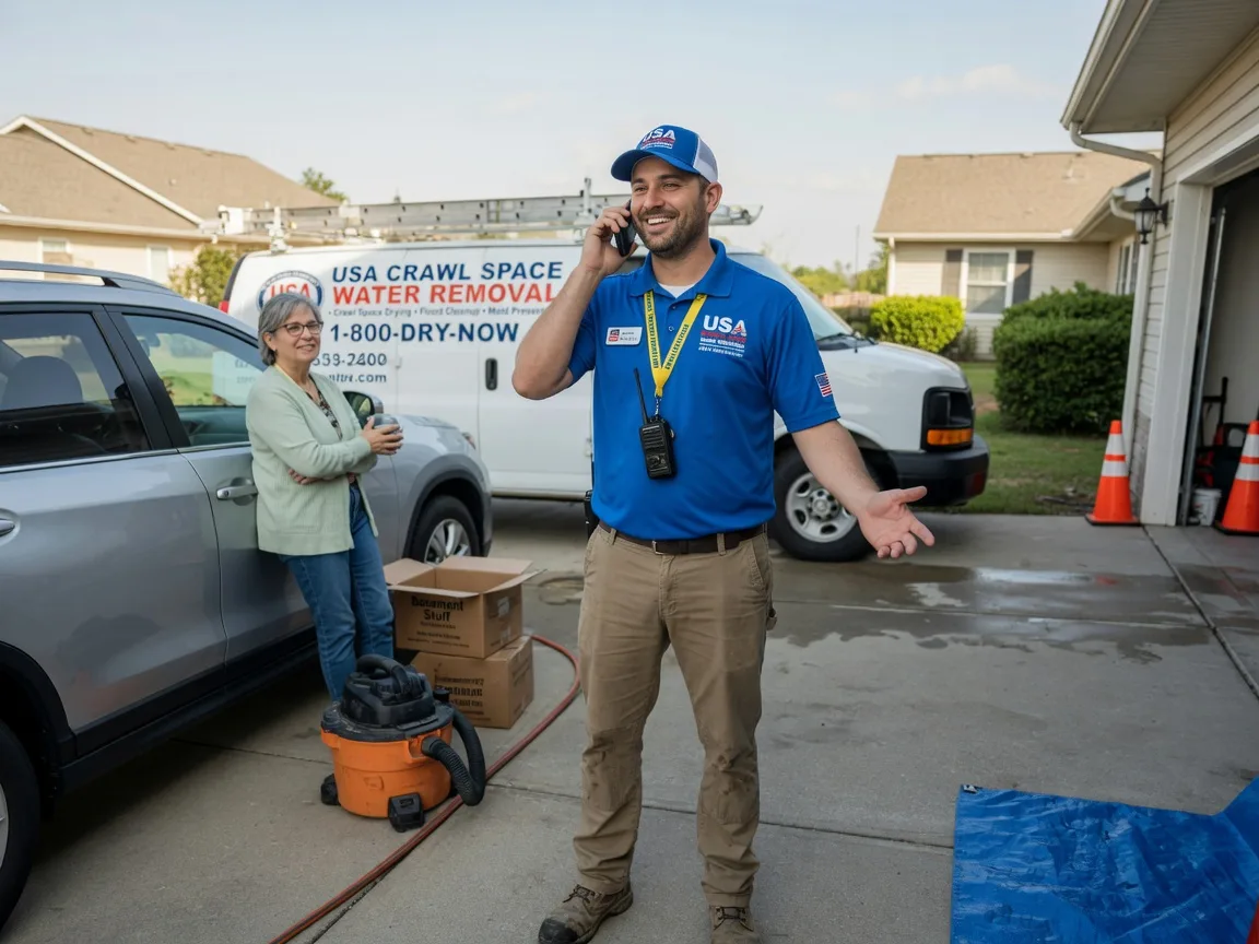 Crawl Space Water Removal Horner, WV FAQs